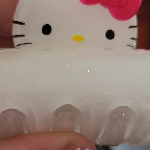 Combo sanrio hello kitty pink necklace, earrings hair clip - Picture 3 of 6